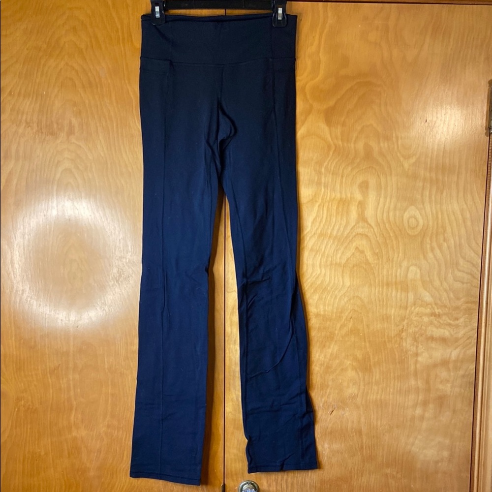 Athleta Black Yoga Pants. Size S Tall